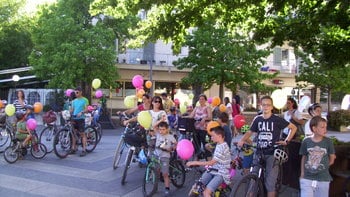 Fahrrad- und Skateboardsegnung